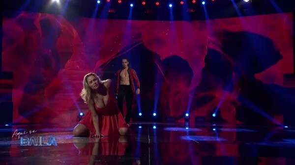 Jurado de Aquí se Baila barre el piso con Yasmín: “Me molestó verlo”