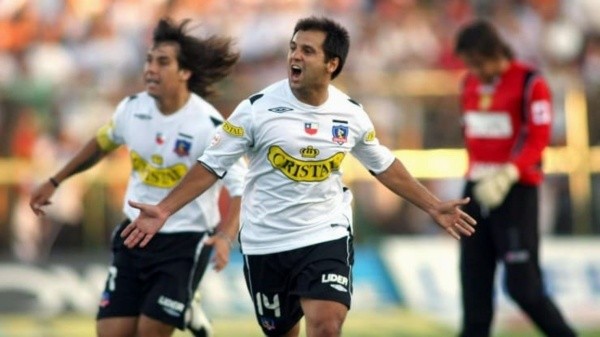 El Grillo Biscayzacú fue goleador en el tetracampeonato de Colo Colo.