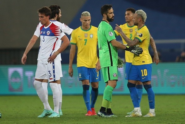 Chile y Brasil se enfrentaron en la Copa América 2021 por última vez.