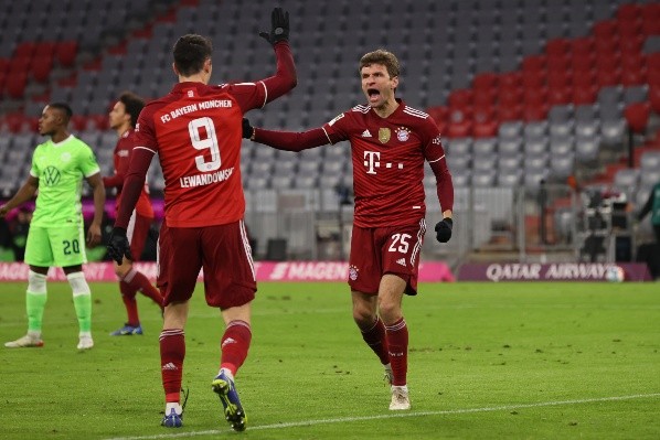 Muller es feliz jugando con Lewandowski y no le entusiasma el arribo de Haaland al Bayern.