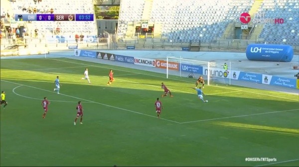 El primer tanto de O’Higgins en el Campeonato Nacional