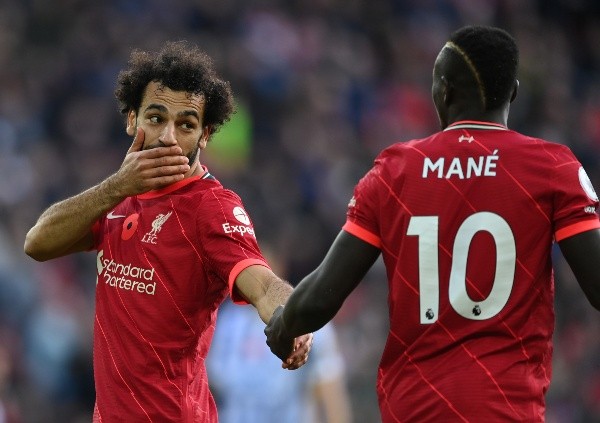 Los amigos Salah y Mané se juegan a todo o nada. (Foto: Getty Images)