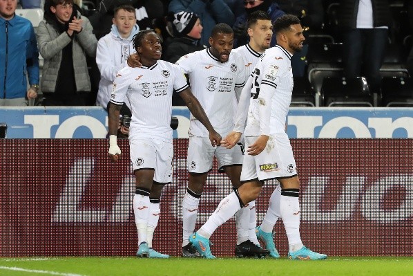 Swansea tumbó al equipo de Ben Brereton que sufre un duro golpe. (Foto: Getty Images)