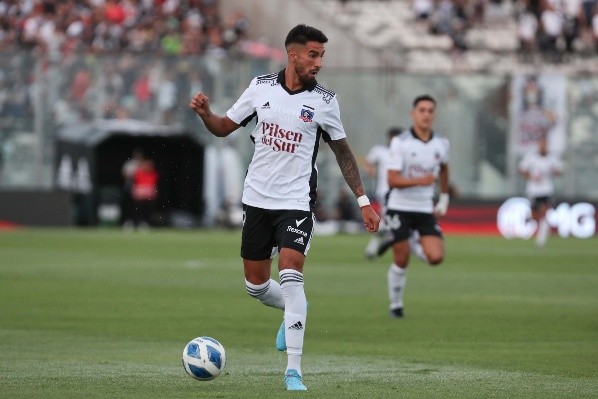Juan Martín Lucero debutó con nota alta con Colo Colo. (Foto: Agencia Uno)