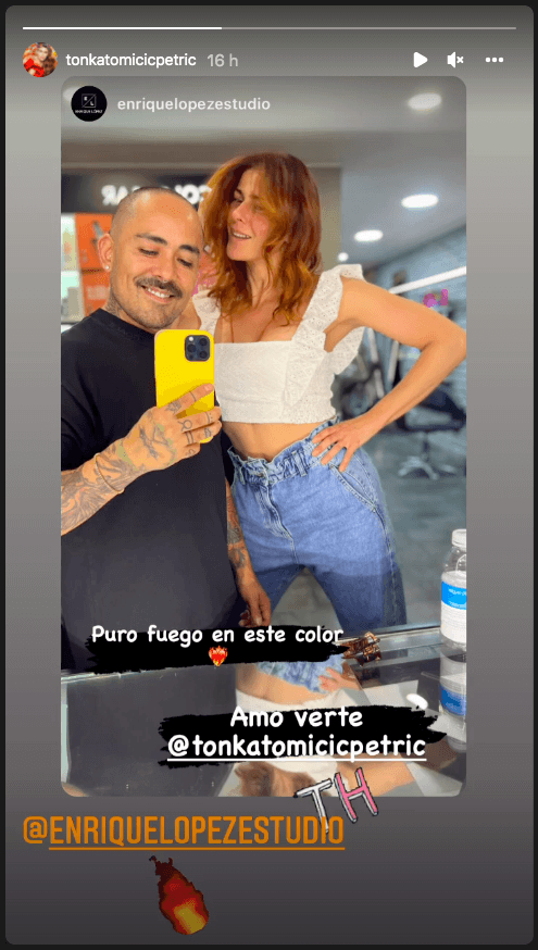 ¡Tonka Tomicic presenta despampanante nuevo look y la rompe en Instagram!(1)