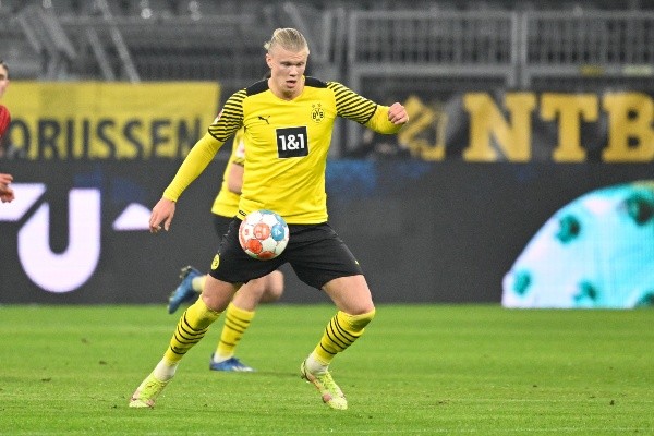 Haaland tendrá que definir pronto si acepta o no la nueva propuesta del Madrid para ficharlo en 2023. (Foto: Getty)