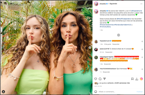 Alejandra Fosalba toma por sorpresa a Instagram.(1)