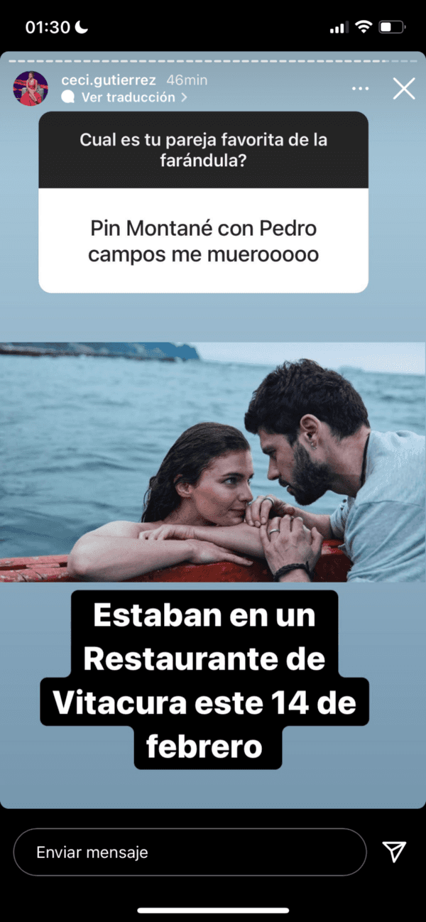 ¡Josefina Montané y Pedro Campos están juntos!(1)