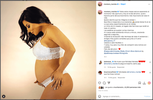 ¡Mariela Montero está embarazada!(1)