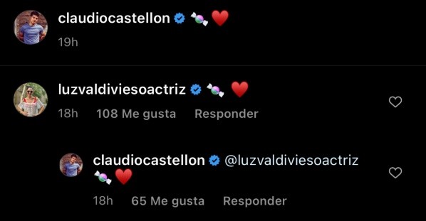 Luz Valdivieso y Claudio Castellón viven cita romántica esperando la luna.(3)