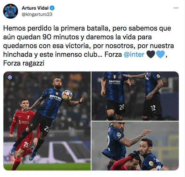 El mensaje de Vidal