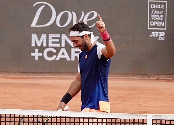 Gonzalo Lama disputará por primera vez el cuadro principal de un ATP. Imagen: Chile Open.