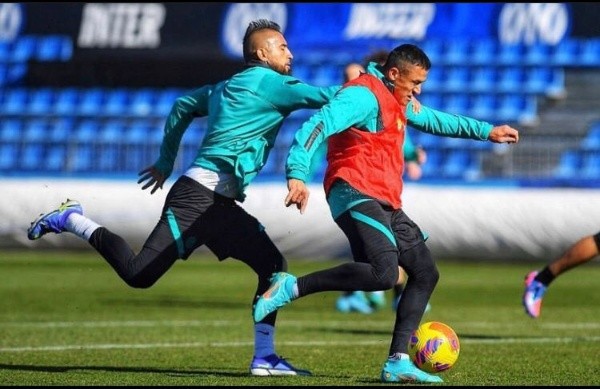 Una de las imágenes publicadas por el King