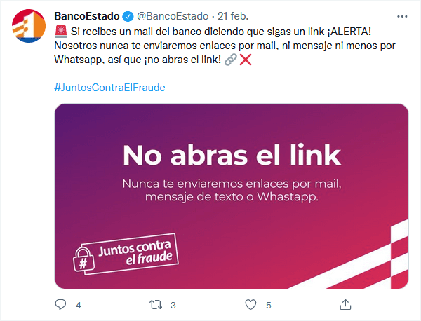 Twitter BancoEstado