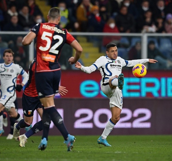 Alexis Sánchez y el Inter de Milán estiraron su sequía goleadora en la Serie A. Foto: Getty Images