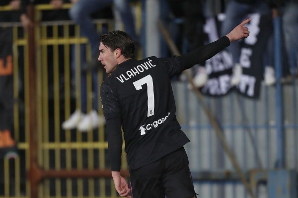 Dusan Vlahovic sigue imparable con la Juventus. En seis partidos, ya ha marcado cuatro goles. Foto: Getty Images