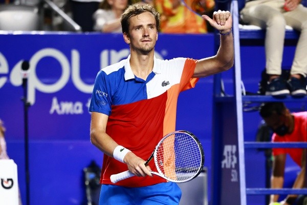 Medvedev no podrá jugar la Davis por Rusia (Getty)