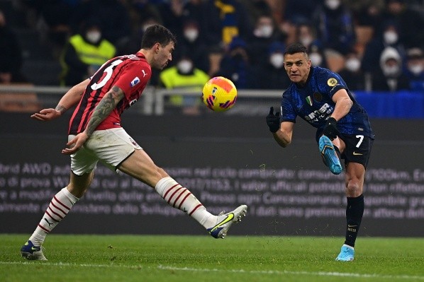 Alexis Sánchez buscará volver a los goles con el Inter de Milán para salir de su mal momento. Foto: Getty Images