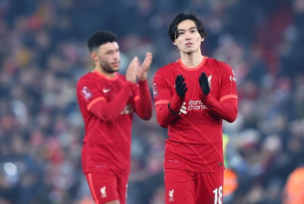 Takumi Minamino fue la estrella de Liverpool contra Norwich en la FA Cup.