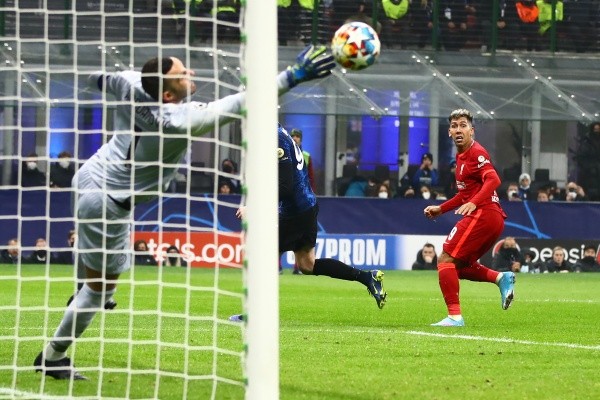 Roberto Firmino regresa al Liverpool y quiere repetirse el plato de goleador ante el Inter de Milán. Foto: Getty Images