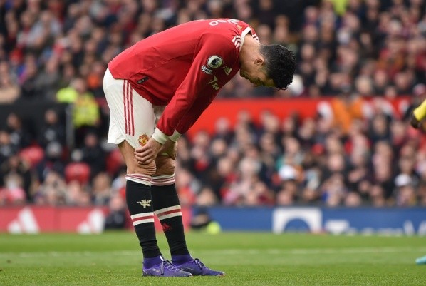 Cristiano Ronaldo vive momentos complicados en el Manchester United. (Foto: Getty Images)