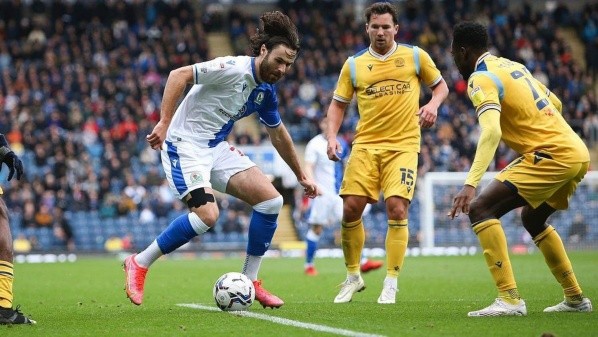 Ben Brereton Díaz le sigue pesando al Blackburn, que no levanta cabeza en la Championship. Foto: Getty Images