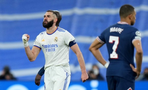 Karim Benzema brilló como el crack que es. (Foto: Getty Images)