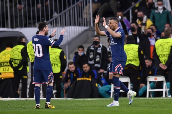 Messi no estuvo a la altura de su compañero Mbappé (Foto: PSG)
