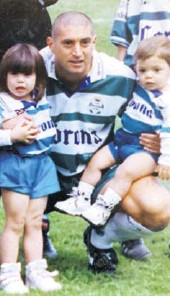 Cristián Montecinos jugó en Santos Laguna unos pocos meses después del nacimiento de Joaquín. (Foto: @LuisE189)