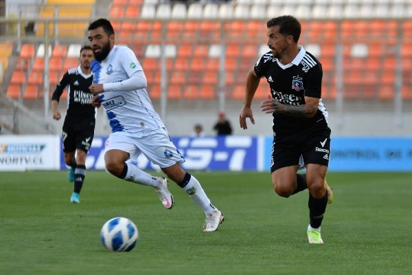 Gabriel Costa anotó el gol de la victoria de Colo Colo (Agencia Uno)