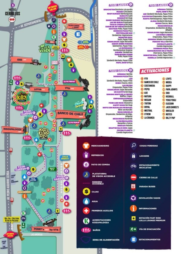 Lollapalooza Chile 2022: ¿Dónde será el festival y cómo llegar?