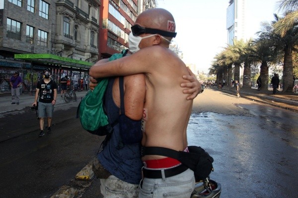 Rojas Vade en el estallido social. (AGENCIA UNO)