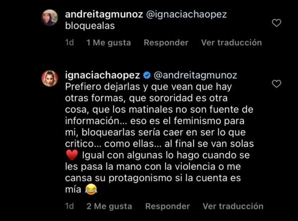Ignacia Allamand se defiende de críticas por apoyar a Nicolás López.(4)