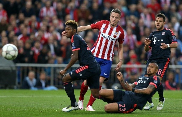 Saúl Ñíguez marcó uno de los mejores goles en la historia del Atlético de Madrid por Champions. (Foto: Getty Images)
