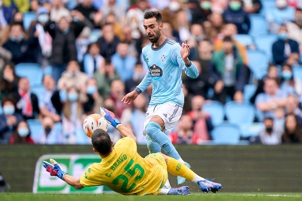 Claudio Bravo fue clave para el empate del Betis ante el Celta. El chileno contuvo varios intentos del rival para mantener la portería a salvo. Foto: Getty Images