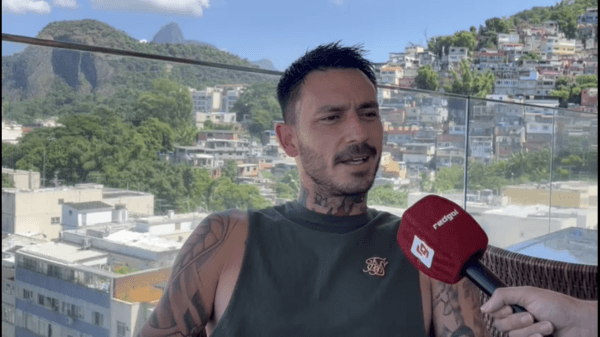Pinilla en charla con Redgol en Río de Janeiro