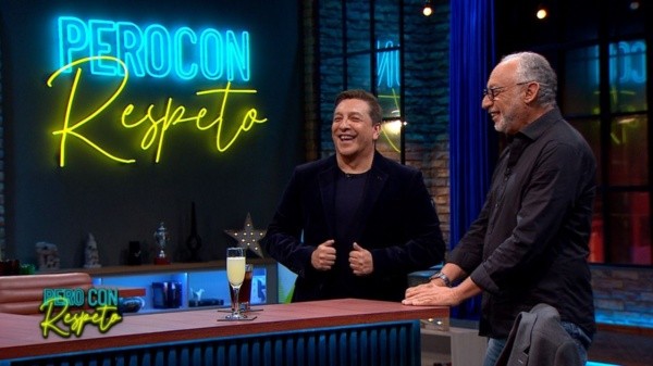 Mauricio Israel en Pero con Respeto. (Foto: CHV)