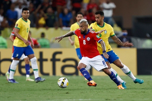 Arturo Vidal sigue creyendo en la Roja y dará la vida contra Uruguay para meter a Chile en el Mundial aunque sea muy difícil.
