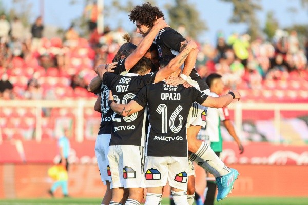 Colo Colo quiere seguir celebrando en la Copa Libertadores. Foto: Agencia Uno