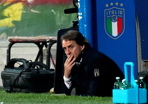 Italia no fue a Rusia 2018 y tampoco irá a Qatar 2022, y Roberto Mancini tampoco sabe si seguirá al mando de la Azzurra. (Foto: Getty)