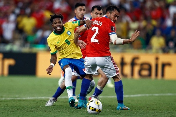 Gabriel Suazo quiere sacarse la espina de Brasil con un triunfo histórico ante Uruguay. Foto: Getty Images