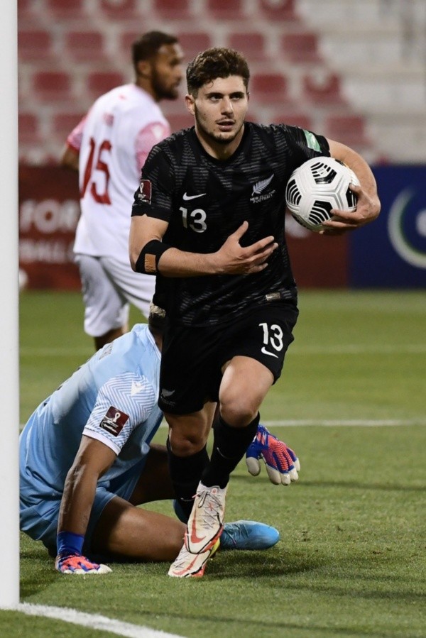 Nueva Zelanda celebra su ajustado triunfo ante Tahiti (Foto: Twitter Nueva Zelanda)