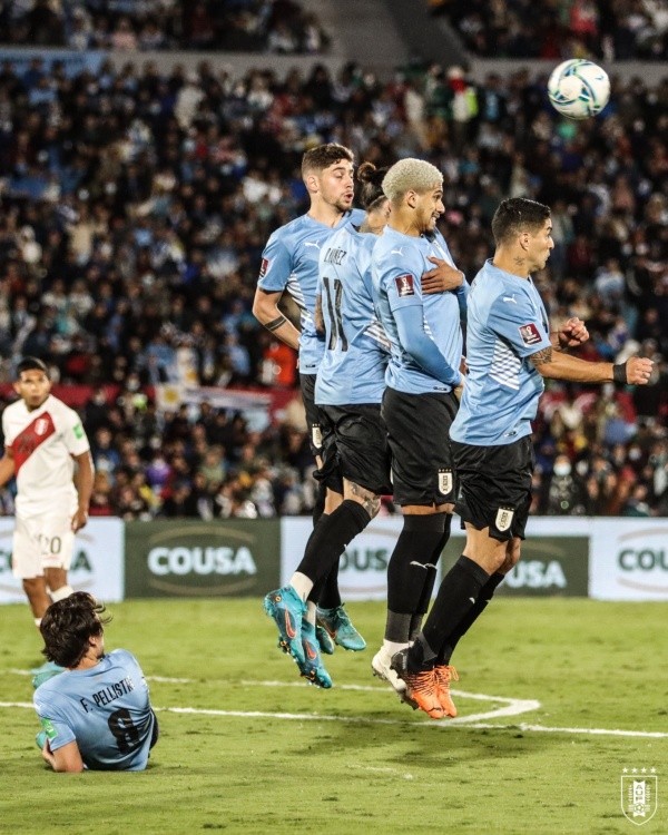 Uruguay viene de vencer 1-0 a Perú en el Centenario (Foto: Selección Uruguay)