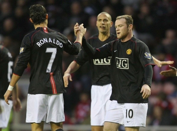 La triple R: Ronaldo, Rooney y Rio Ferdinand, deslumbraron a los hinchas del Manchester United hace ya varios años. (Foto: Getty)