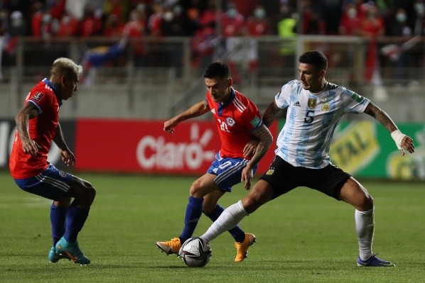 Leandro Paredes es fijo en la selección de Argentina.
