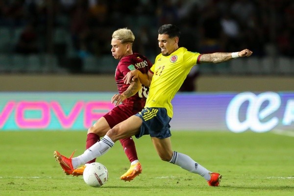 Venezuela cayó ante Colombia en el cierre de las Eliminatorias a Qatar. (Foto: Getty)