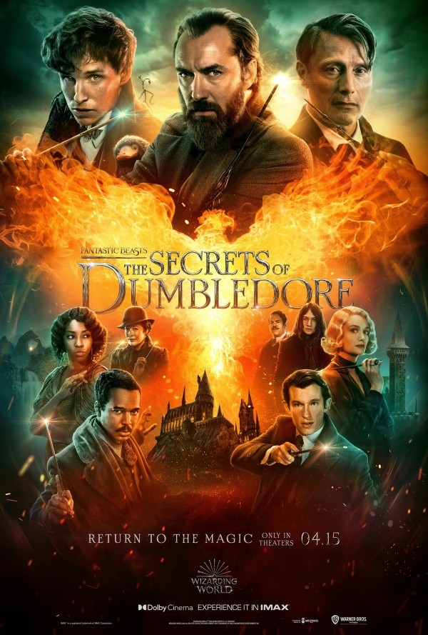 Anuncian la preventa de entradas para Animales Fantásticos: Los Secretos de Dumbledore.(Foto: Warner Bros.)