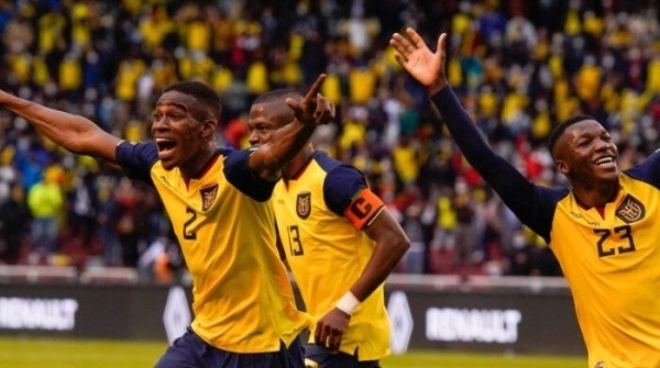 En Ecuador festejaron la clasificación a una nueva Copa del Mundo.