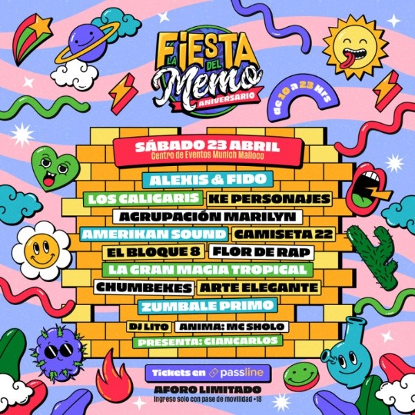 La Fiesta del Memo promete feroz carrete pachanguero