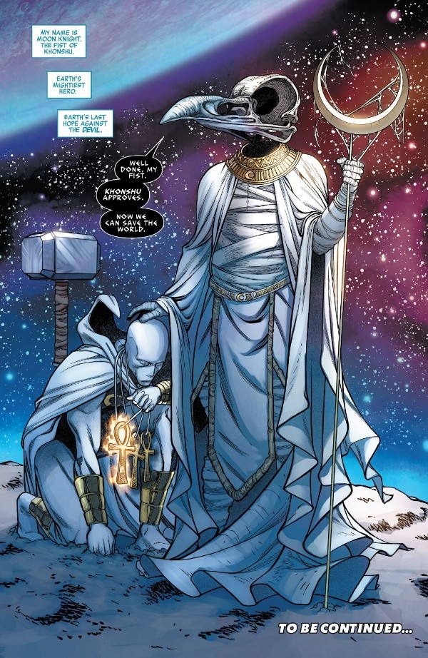 Este es el personaje en las visiones de Moon Knight.(Foto: Disney)